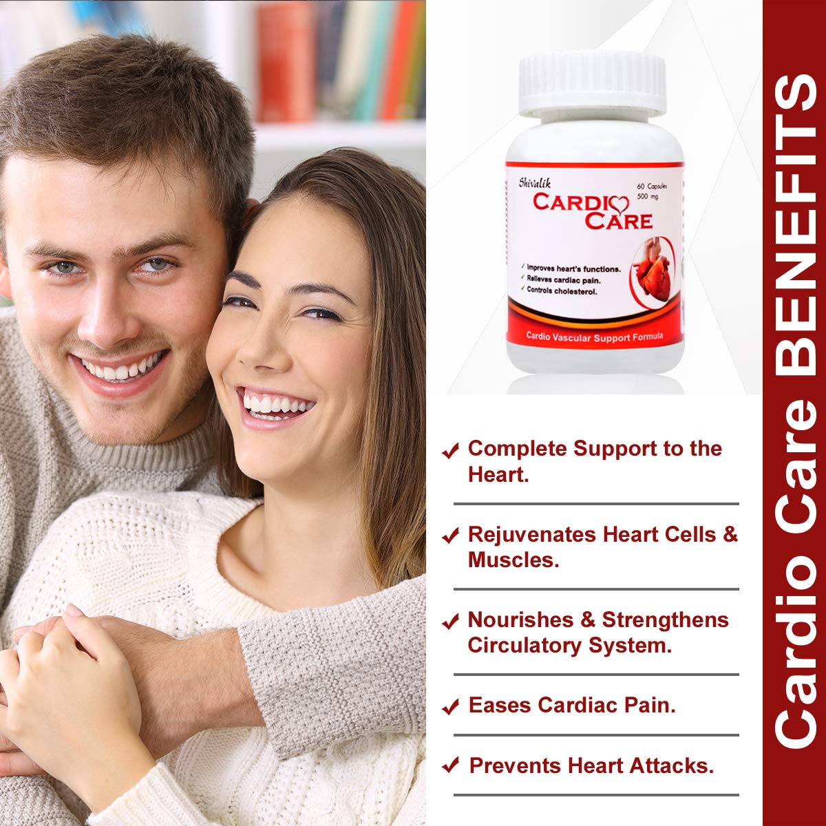 Shivalik Herbals Cardio Care- 60 Capsules