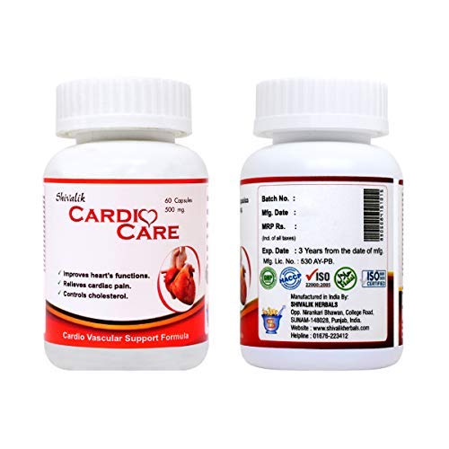 Shivalik Herbals Cardio Care- 60 Capsules