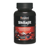 Himalaya Shilajit 60 Capsules & Organic Ashwagandha 30 Caplet Combo Pack I Enhances Stamina & Energy I Stress Relief I General Wellness