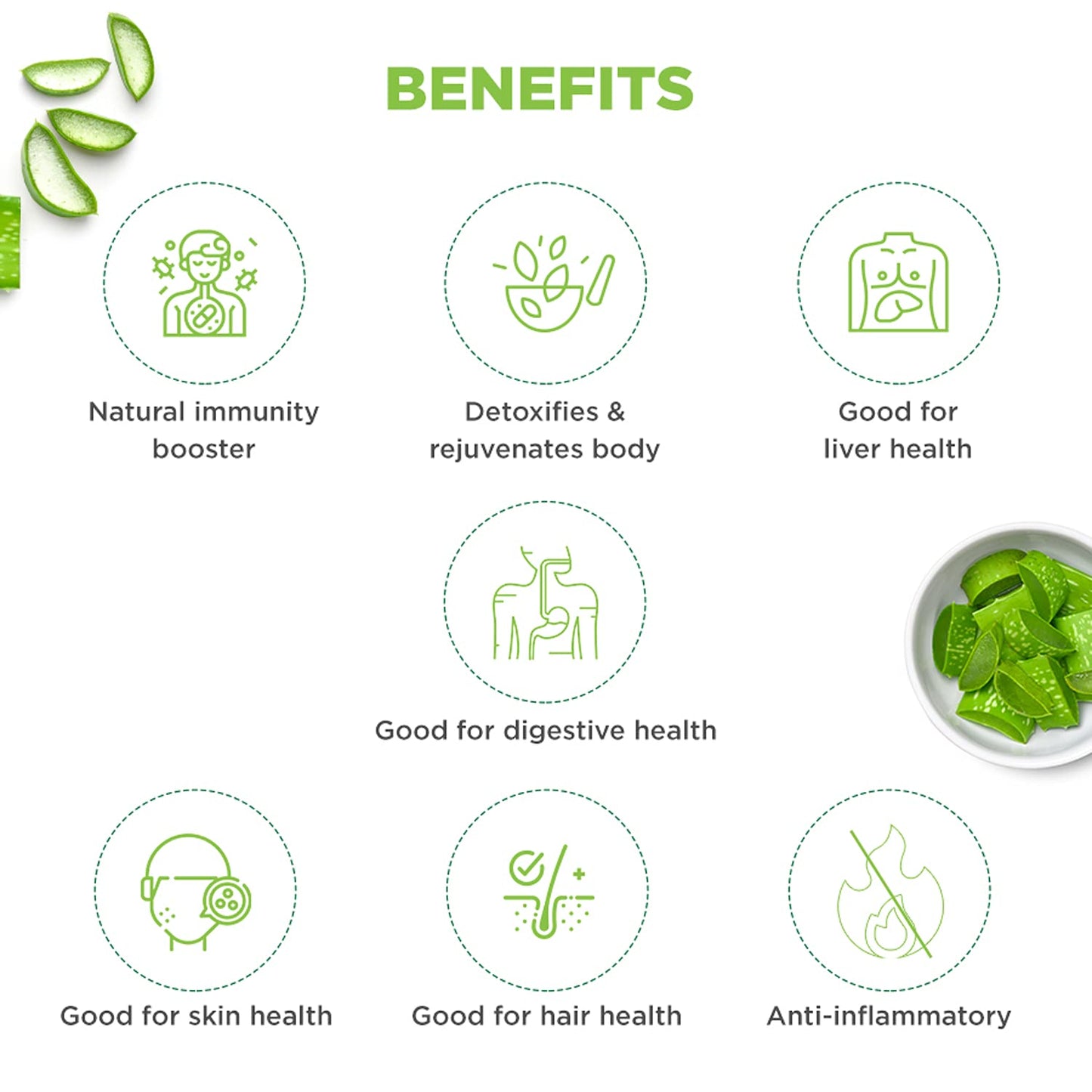 Dabur Aloe Vera Juice - 1L | Ayurvedic Health Juice For Good Skin & Hair Health | Detoxifies & Rejuvenates Skin & Body | Good For Liver & Digestive Health | Immunity Booster