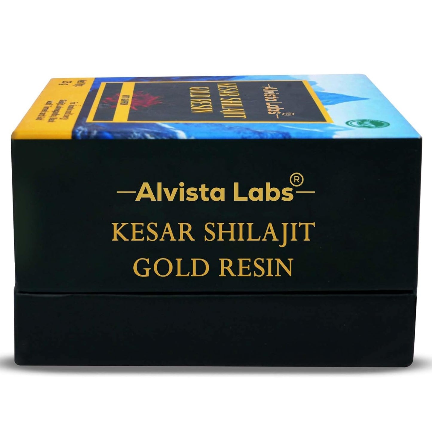 Alvista Labs Kesar Shilajit Gold Resin with Saffron, 25g, Ayurvedic Herbal Supplement, Vegetarian