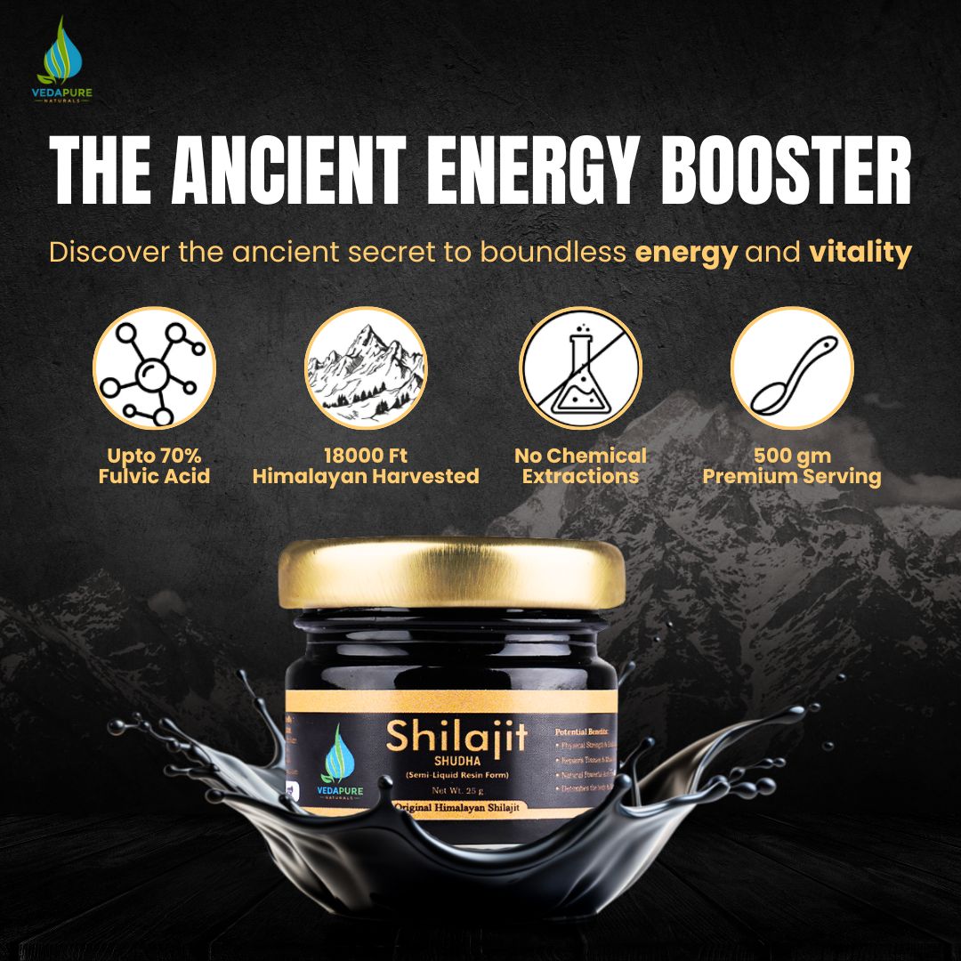 Himalayan Shilajit Resin  | Rich in Fulvic Acid|For Strength, Power & Stamina