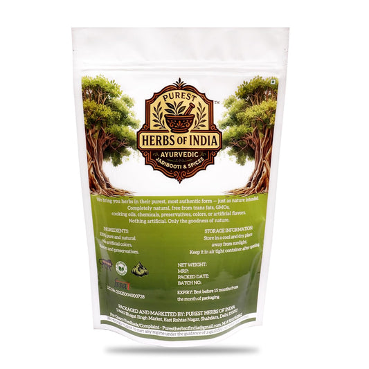 Triphala Powder | 100% Pure & Natural | Supports Digestion, Detox & Immunity | Ayurvedic Herbal Supplement | 400g | Purest Herbs Of India