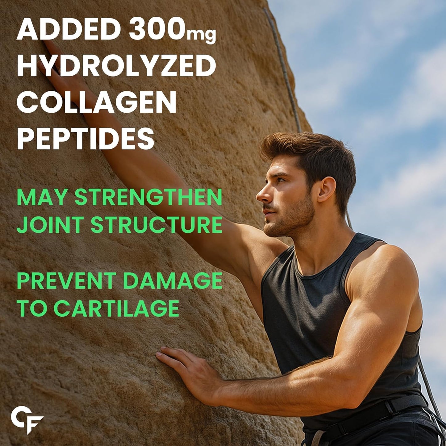 Carbamide Forte Glucosamine Tablets For Joint Support Supplement with Collagen & Glucosamine Chondroitin MSM | Joint Cartilage Support & Muscle Health | Joint Pain Tablets - 90