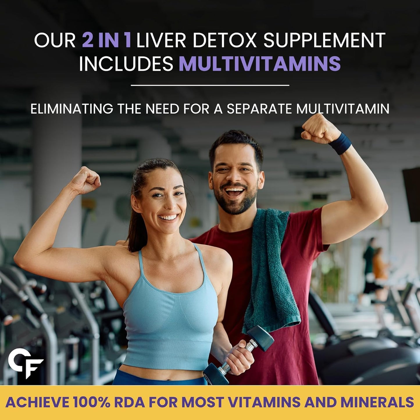 Carbamide Forte Liver Detox Supplement with Milk Thistle | 800mg Milk Thistle Extract (30:1) | Liver Detox Tablets with Added Multivitamins & Amino Acids – 120 Veg Tablets