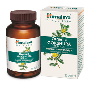 Himalaya Organic Gokshura (Tribulus Terrestris) I 60 Caplets I Men S Wellness I Improves Energy And Vigour I Builds Muscle Strength I 688 Mg Gokshura Per Caplet I Certified Organic..