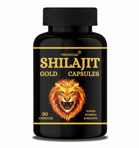 Himalaya Shilajit | 100% Pure Shilajit I 30 Capsules | Enhances Stamina, Energy, and Power | Supports Healthy Testosterone Levels