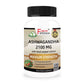 Organic Ashwagandha 2100mg Organic Ashwagandha Root Extract Capsules for Stress Relief and Mood Enhancer