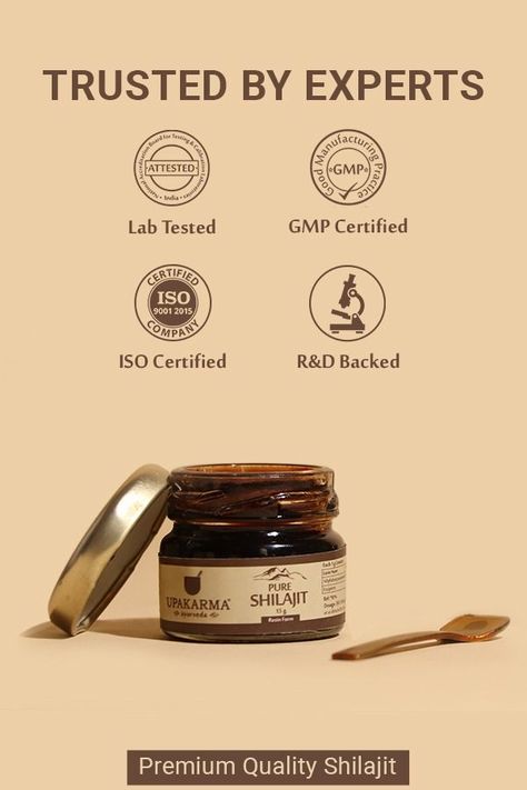 Himalayan Shilajit Resin  | Rich in Fulvic Acid|For Strength, Power & Stamina