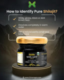 Himalayan Shilajit Resin  | Rich in Fulvic Acid|For Strength, Power & Stamina
